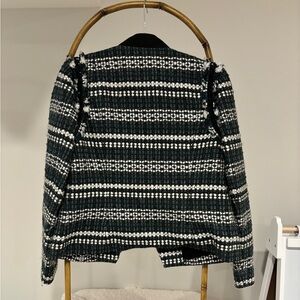 Tory Burch Green tweed Jacket